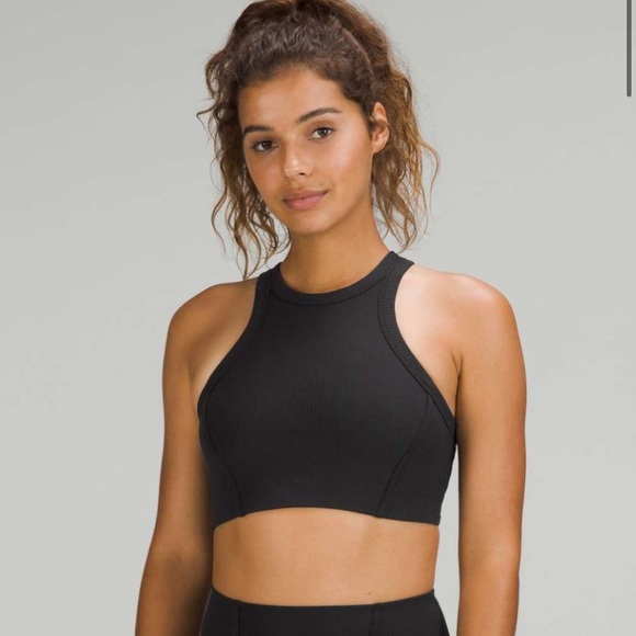 Lululemon Ribbed Nulu Yoga Bra 8 - Picture 1 of 5